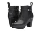 Swedish Hasbeens High Heeled Jodhpur (black/black) Women's Pull-on Boots