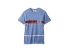 Vissla Kids Dredges Ii Short Sleeve Pocket Tee (big Kids) (blue Wash Heather) Boy's T Shirt