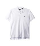 Chaps Short Sleeve Polo Shirt (white) Men's Clothing