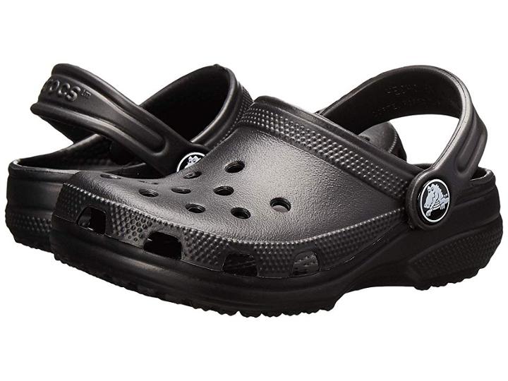 Crocs Kids Classic (infant/toddler/youth) (black) Kids Shoes