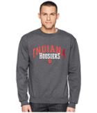 Champion College Indiana Hoosiers Eco(r) Powerblend(r) Crew (granite Heather) Men's Short Sleeve Pullover