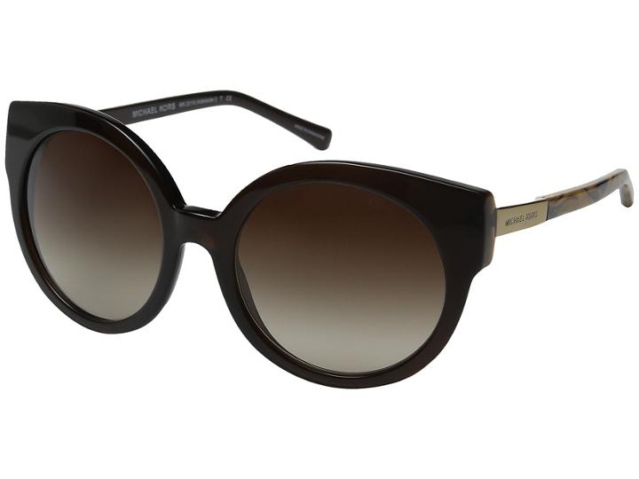 Michael Kors Adelaide I (dark Brown Tigers Eye) Fashion Sunglasses