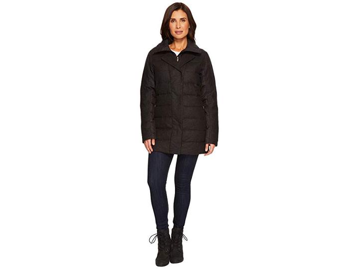 Nau Dual Down Jacket (caviar Heather) Women's Coat