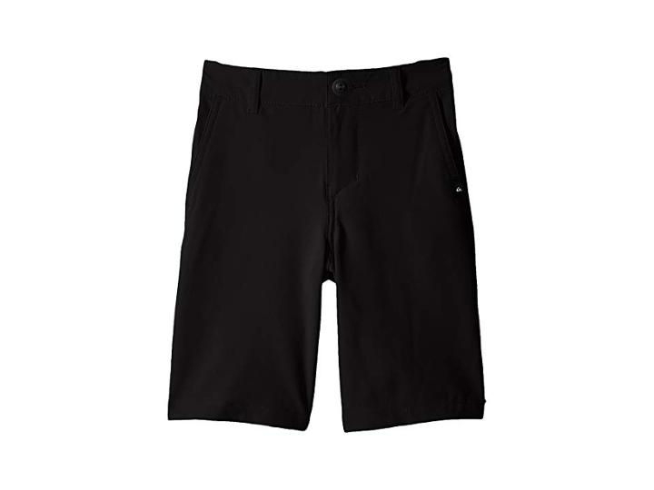 Quiksilver Kids Union Amphibian Shorts (toddler/little Kids) (black) Boy's Shorts