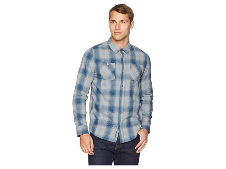 Travismathew Insider (blue Wing Teal) Men's Long Sleeve Pullover