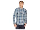 Travismathew Insider (blue Wing Teal) Men's Long Sleeve Pullover