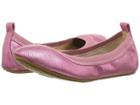 Yosi Samra Kids Miss Samara Limited Edition (toddler/little Kid/big Kid) (pink Metallic Tumbled) Girls Shoes