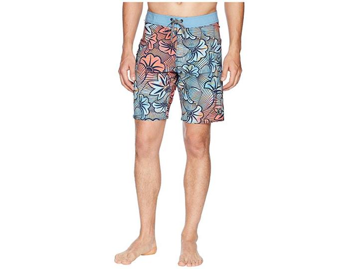 Roark Savage Mangroves Boardshorts (blue) Men's Swimwear