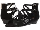 Isola Esmerilda (black King Suede) Women's Dress Sandals