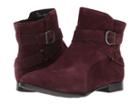 Born Easton (burgundy Suede) Women's Pull-on Boots