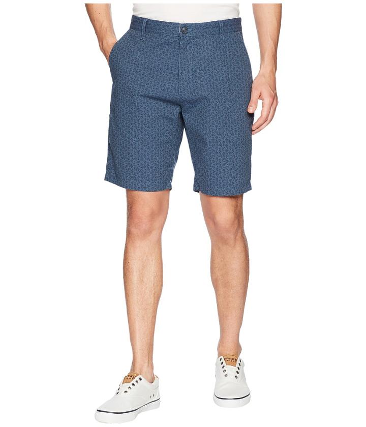 Rvca That'll Walk Oxford Shorts (blue Slate) Men's Shorts