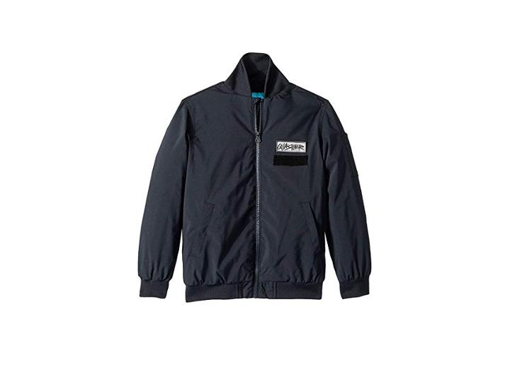 Quiksilver Kids Mankai Sun Jacket (big Kids) (black) Boy's Coat