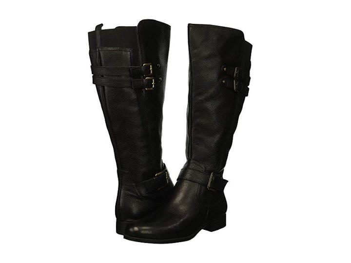 Naturalizer Jessie Wide Calf (black Wide Calf Leather) Women's Boots