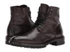 Frye Greyson Lace-up (dark Brown Deer Skin Leather) Men's Lace-up Boots