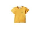 Lacoste Kids Short Sleeve Solid Crew T-shirt (toddler/little Kids/big Kids) (darjali) Boy's T Shirt