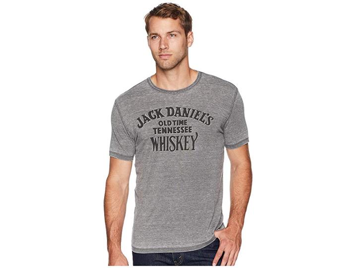 Lucky Brand Jack Daniels Tee (black Mountain) Men's T Shirt