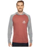 Columbia Trail Shaker Hoodie (deep Rust/charcoal Heather) Men's Sweatshirt