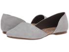 Blowfish Madera (fog Grey Rustic Faux Suede) Women's Flat Shoes