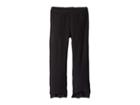Chaser Kids Extra Soft Love Knit Cropped Flare Pants (toddler/little Kids) (true Black) Girl's Casual Pants