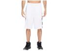 Under Armour Ua Space The Floor Shorts (white/white/black) Men's Shorts