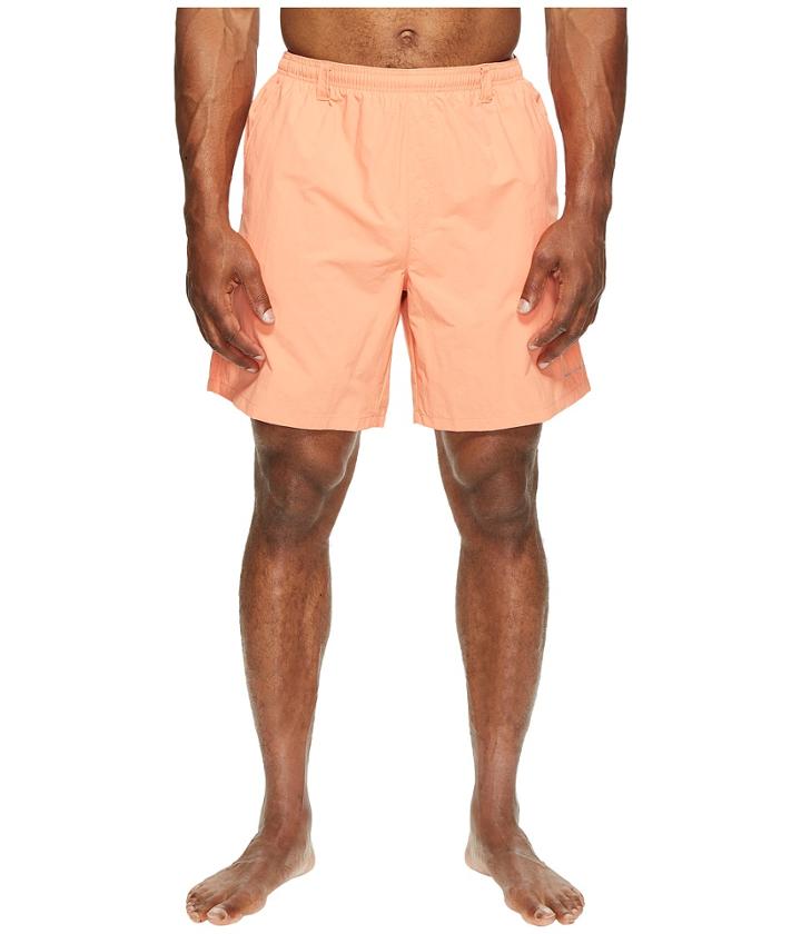 Columbia Big Tall Backcast Iiitm Water Trunk (bright Peach) Men's Swimwear