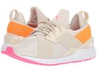Puma Kids Muse Chase Jr (big Kid) (birch/shocking Orange) Girls Shoes