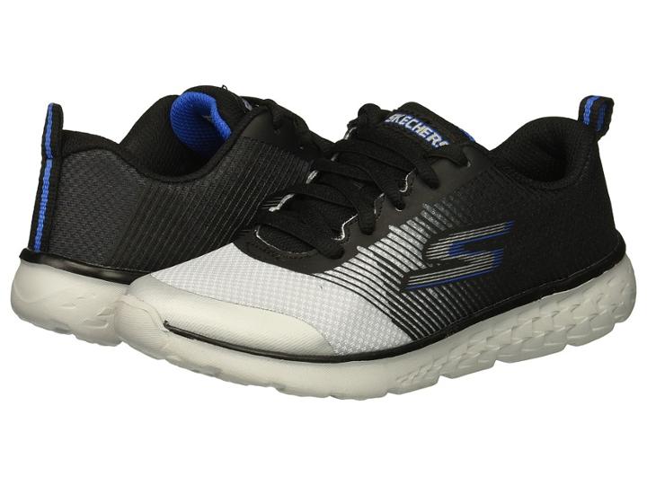 Skechers Kids Go Run 400 (little Kid/big Kid) (black/grey) Boy's Shoes