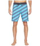 Volcom Stripey Slinger 19 Boardshorts (aqua) Men's Swimwear