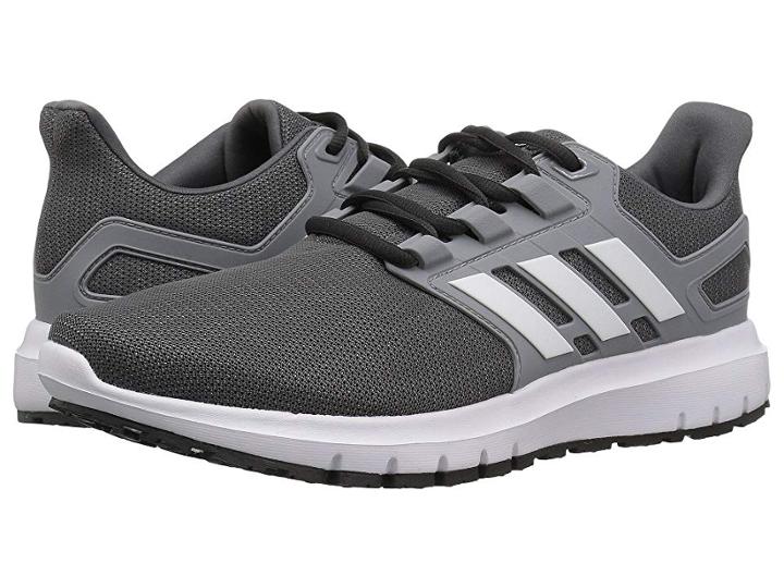 Adidas Running Energy Cloud 2 (grey Five/white/grey) Men's Shoes