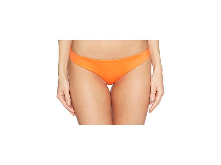 Rvca Solid Cheeky Bottom (chili) Women's Swimwear