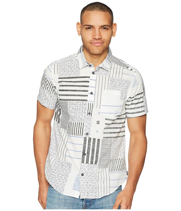 Rvca Mixed Linear Short Sleeve (multi) Men's Short Sleeve Pullover