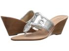 Jack Rogers Jacks High Wedge (silver) Women's Wedge Shoes