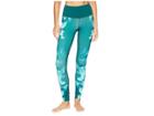 The North Face Motivation Printed High-rise Tights (botanical Garden Green Peony Print) Women's Casual Pants