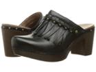 Dansko Deni (black Full Grain) Women's Clog Shoes