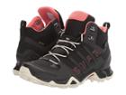 Adidas Outdoor Terrex Swift R Mid Gtx (black/black/tactile Pink) Women's Shoes