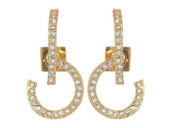Vince Camuto Lobe Hoop Earrings (gold) Earring