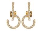 Vince Camuto Lobe Hoop Earrings (gold) Earring