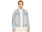 Levi's(r) Premium Premium Ex Boyfriend Sherpa Trucker (indigo Wildcat) Women's Coat