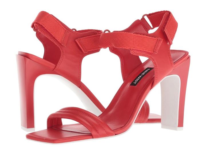Nine West Zebree (red Leather) Women's Shoes