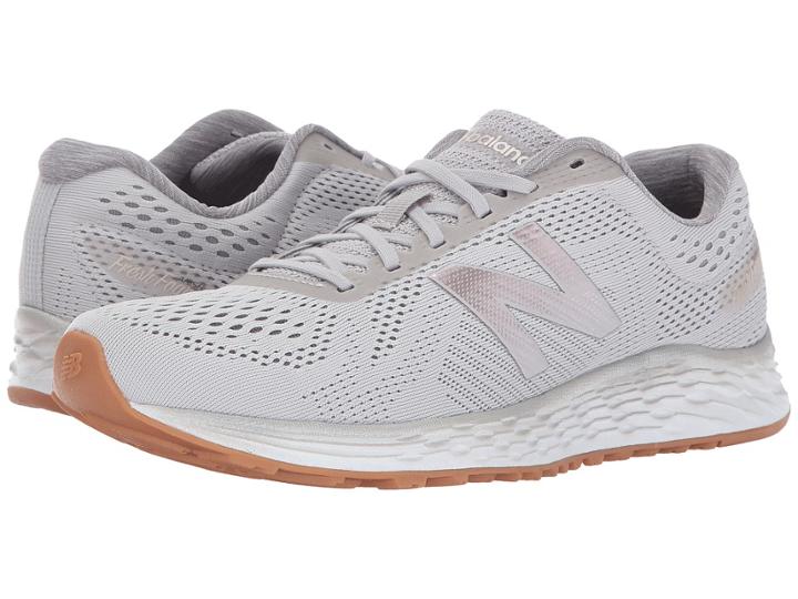 New Balance Arishi V1 (overcast/castlerock/champagne Metallic) Women's Running Shoes