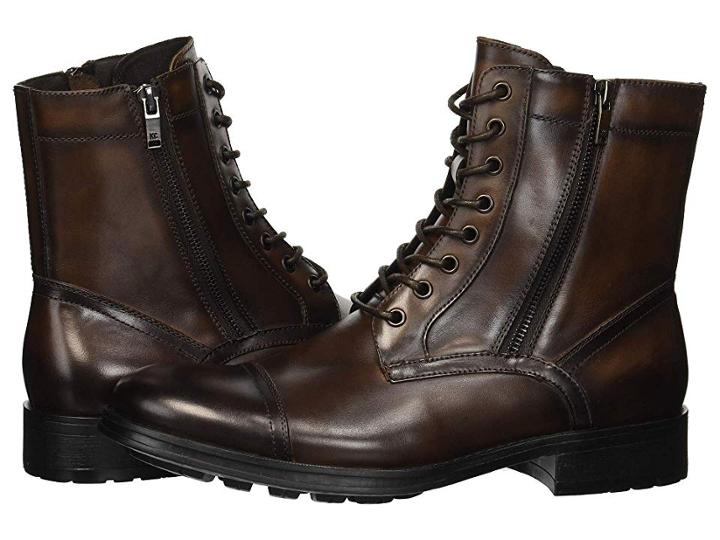 Kenneth Cole New York Hugh Boot (cognac) Men's Dress Boots