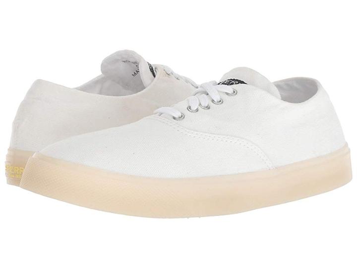 Sperry Captains Cvo Drink (white) Women's Lace Up Casual Shoes