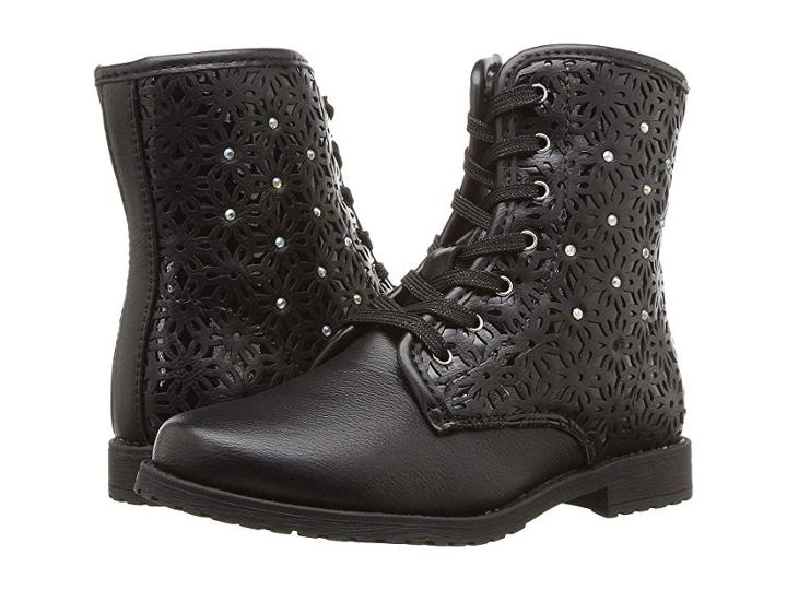 Rachel Kids Belle (little Kid/big Kid) (black/patent) Girl's Shoes