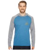 Columbia Trail Shaker Hoodie (phoenix Blue/charcoal Heather) Men's Sweatshirt