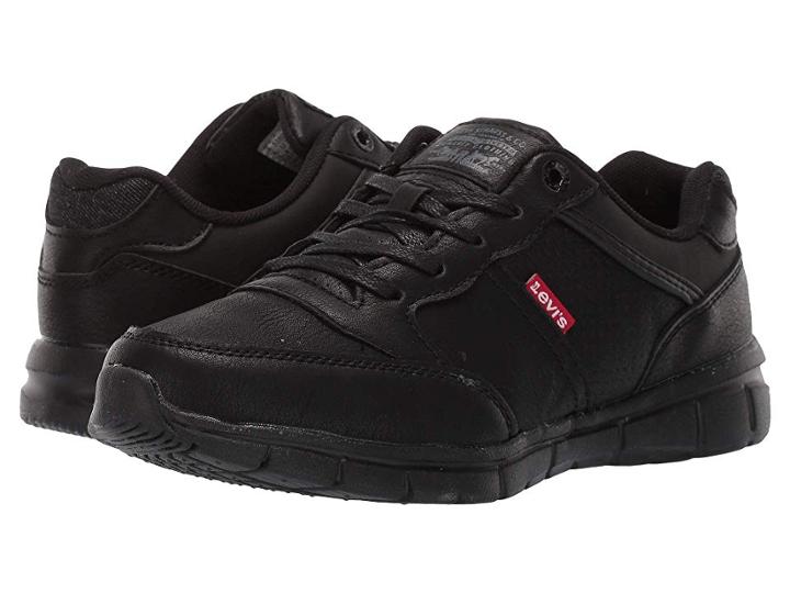 Levi's(r) Kids Staple Burnish (little Kid/big Kid) (black Mono Chrome) Boy's Shoes
