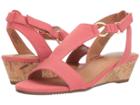 Aerosoles Creme Brulee (coral Fabric) Women's  Shoes