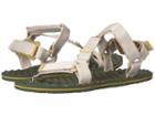 The North Face Base Camp Switchback Sandal (vintage White/olivenite Yellow) Women's Sandals