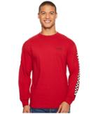 Vans Long Sleeve T-shirt (red) Men's T Shirt