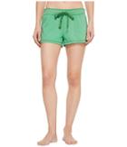P.j. Salvage Lucky Me Shorts (green) Women's Shorts