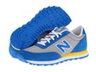 New Balance Classics Ml501 (blue/silver/suede/textile) Men's Classic Shoes